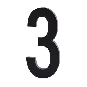 Design Letters Chiffres Aluminium 100 mm 3