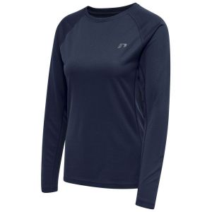 Newline T-shirt à Manches Longues Pour Femmes Course De Base M Violet Dark