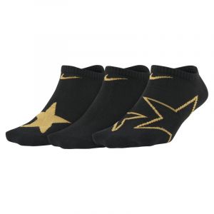 Nike Chaussettes invisibles&agrave; motif Everyday pour Enfant plus &acirc;g&eacute; (3 paires) - Noir - Taille S