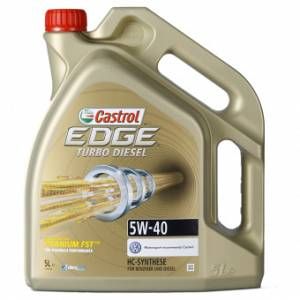 Castrol Huile Moteur Edge Turbo Diesel 5w-40 Fst (5l) - Neuf