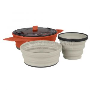 Image de Sea to Summit Ensemble De Cuisine X-series 21 One Size Beige / Orange