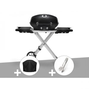Napoleon Barbecue à gaz Travel Q Pro 285X + Housse + Ensemble 2 ustensiles