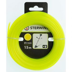 Image de Sterwins Fil nylon rond, Diam. 3 mm, L.15 m