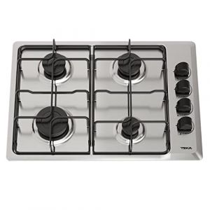 Teka Table de cuisson à gaz HLX 540 4 zones 60 cm en acier inoxydable