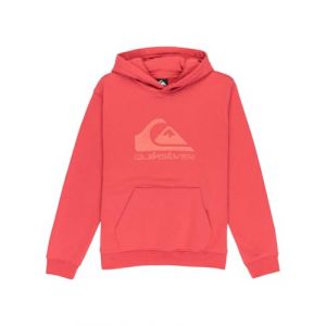 Quiksilver Sweat à capuche Comp Logo corail rouge enfant - 12