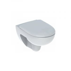 Image de Geberit Renova Set lave-glace mural, Rimfree, avec siège WC, blanc, 500801001 - 500.801.00.1