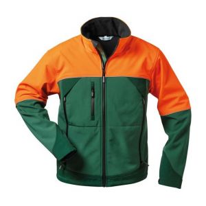 Image de Elysee Veste forestière Sanddorn, Softshell,Gr.M,vert orange