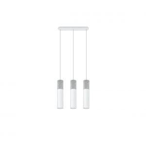 Suspension blanc Borgio 3 Sollux