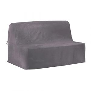 Antonouse Housse matelassée pour Banquette BZ 140，Taille 120 Ã 200 x 140cm (Gris) (Anyitong, neuf)
