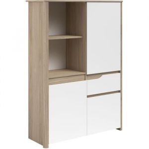 Parisot BETTY buffet haut ch&ecirc;ne 108.9 cm large