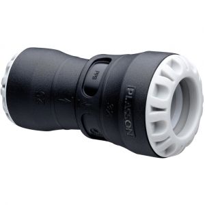 Plasson Manchon réduit encliquetable Ø63x32 tube PE - Série 1