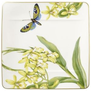 Villeroy & Boch Assiette dessert carrée Amazonia en porcelaine