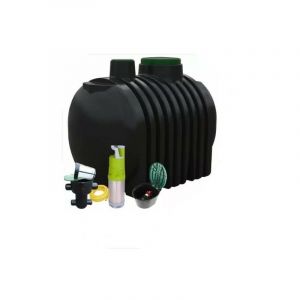 Viva Système-Kit de stockage et de récupération d'eau de pluie à enterrer 4000L