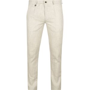 Suitable Chino Lin A Carreaux Beige taille 98