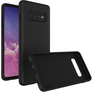 Image de Rhinoshield Coque Samsung S10+ SolidSuit Carbone noir