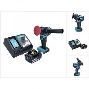Makita DPV300F1 Polisseuse sans fil 50/80mm 18V Brushless + 1x Batterie 3,0Ah + Chargeur