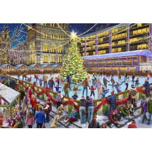 Image de Bluebird Puzzle Patinage à Noël