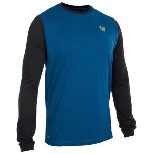 Ion Maillot manches longues seek amp bleu noir m