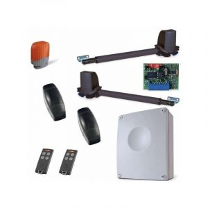 Cardin Kit de motorisation, avec moteur droit et gauche 24V, 2m et 150kg max, 2t&eacute;l&eacute;co +programmateur -