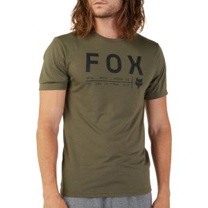 Fox Racing Non Stop Short Sleeve Tech T-Shirt, Olive Green