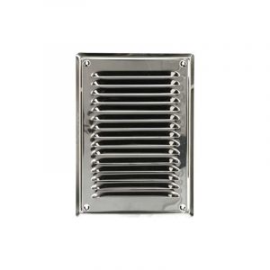 Grille de Ventilation 230 x 165 mm en Acier Inoxydable Grille D'aération avec Moustiquaire Résistante à la Corrosion - Kotarbau