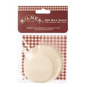 Kilner Disque de cire alimentaire pour conserves - Paquet 200 disques