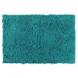 Wenko Tapis de bain Chenille vert, 50 x 80 cm