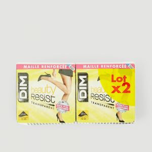 Image de DIM Collant Femme Noir Transparent T3 Beauty Re - Le Lot De 2 Bo&icirc;tes