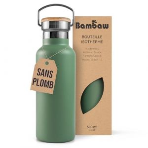 Bambaw Thermos in Acciaio Inossidabile, 500 ml - Sage Green