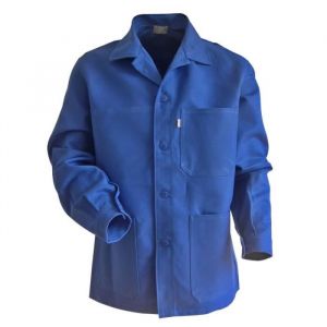 Veste de peintre ROULEAU coton sergé blanche T.5=XL - LMA LEBEURRE - 200244-T5