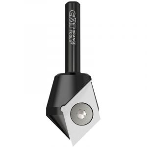 Cmt Fraise &agrave; rainurer en V 665.201.11; S=6 35mm; D=23 mm