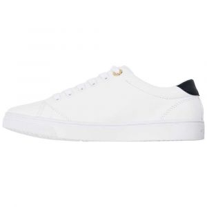 Tommy Hilfiger Baskets en cuir Th Iconic Cupsole Blanc - Taille 36;37;38;39;40;41