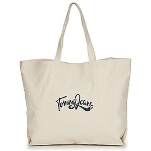 Image de Tommy Jeans Cabas TJW CANVAS TOTE NATURAL - Couleur Unique - Taille Beige