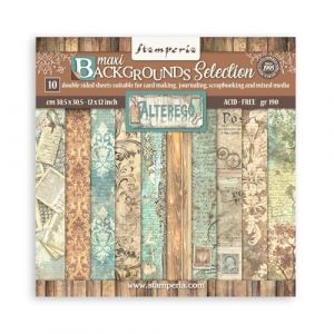 Bloc de papier scrapbooking « Alterego Backgrounds »