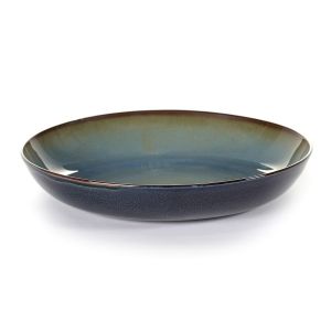 Serax Assiette à pâtes Terres de Rêves Bleu gris et bleu foncé