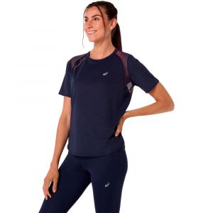 Asics Road Maillot de course Femmes-bleu fonc&eacute;, Taille XS