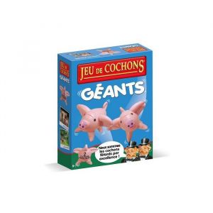 Winning Moves Jeu De Cochons Geants Xxl Big Pigs, Version Fr - Maxi Format Cochons Gonflables 50x40cm - Jeu De Hasard, Plein Air - Carte Offerte