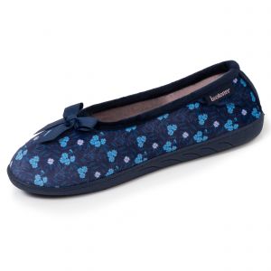Isotoner Chaussons Ballerines ultra confortables semelle à mémoire de forme