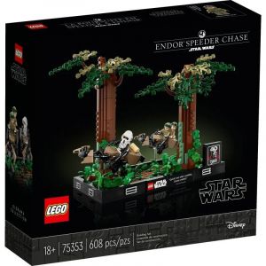 Lego Star Wars Endor Speeder Chase Diorama - 75353