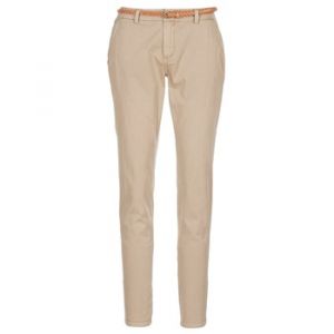 Image de Vero Moda Vmflame Nw Chino Pants Noos, Pantalon Femme, Marron