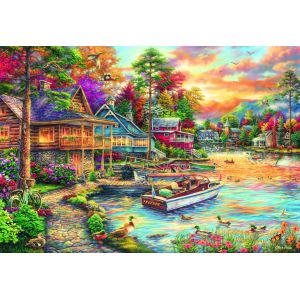 Grafika Puzzle Freedom at the Lake