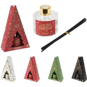Diffuseur parfum ambiance verre coffret no&euml;l 100ml - mod&egrave;le al&eacute;atoire - g&eacute;n&eacute;rique 466000250