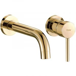 Réa Robinet encastré lungo gold + box