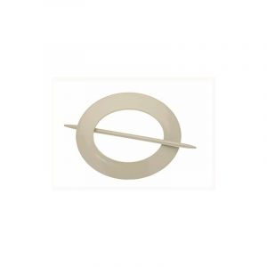 Ateliers 28 _ Accessoire de Rideau 1 Embrasse PVC Ovale (Lin)