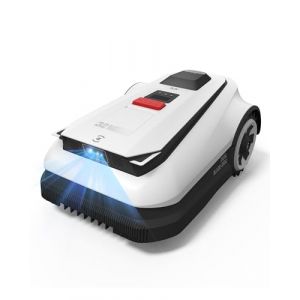 Ecovacs Goat A1600 RTK Robot Tondeuse sans Fil périphérique 1600 m², Navigation RTK+Vision Améliorée par LiDAR, Charge Rapide 45 Min, Tonte précise des Bordures, Cartographie Automatique, Pente 50%