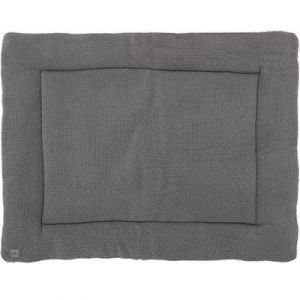 Image de Jollein Tapis de jeu Bliss knit storm grey gris (80 x 100 cm)