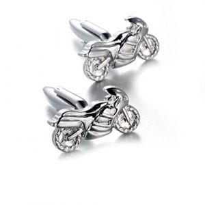 Homme C mise De Fantaisie Boutons De Manc tte Liens Forme De Moto Br ard Cadeau De Mariage D'argent
