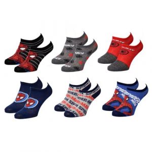 Chaussettes Pack Gar&ccedil;on Spiderman Pack De 6 Paires Sneaker 4847