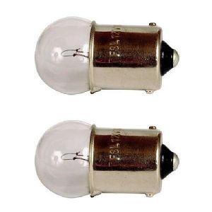 2 Ampoules BA15S - 12V 10W 2800K