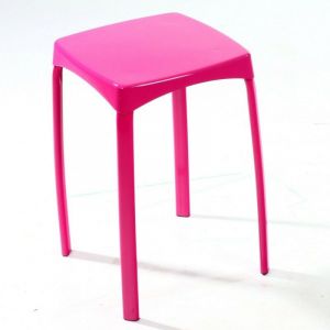 Image de Atmosphera Tabouret Charly rose